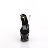 Pleaser - MOON708USD Sandale à bride à la cheville, Pole dance chaussures - Noir/Vert Product image